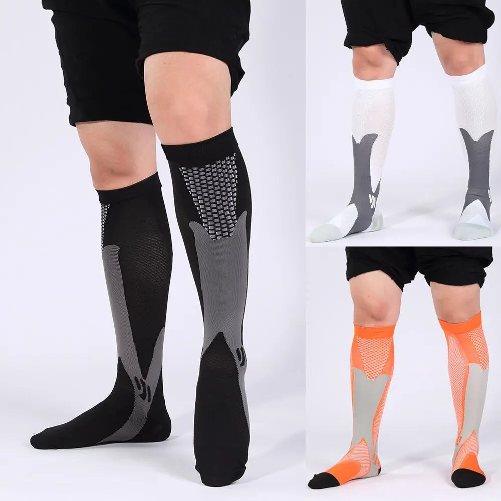 Compression Socks Medical Varicose Veins Nylon Medical Nursing Stockings Fit For Sports Black compression Socks For Anti Fatigue