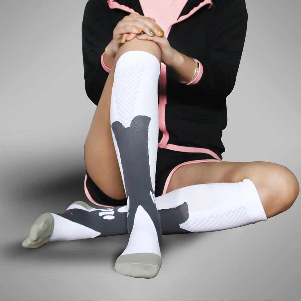 Compression Socks Medical Varicose Veins Nylon Medical Nursing Stockings Fit For Sports Black compression Socks For Anti Fatigue