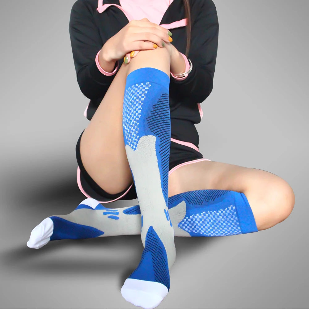 Compression Socks Medical Varicose Veins Nylon Medical Nursing Stockings Fit For Sports Black compression Socks For Anti Fatigue