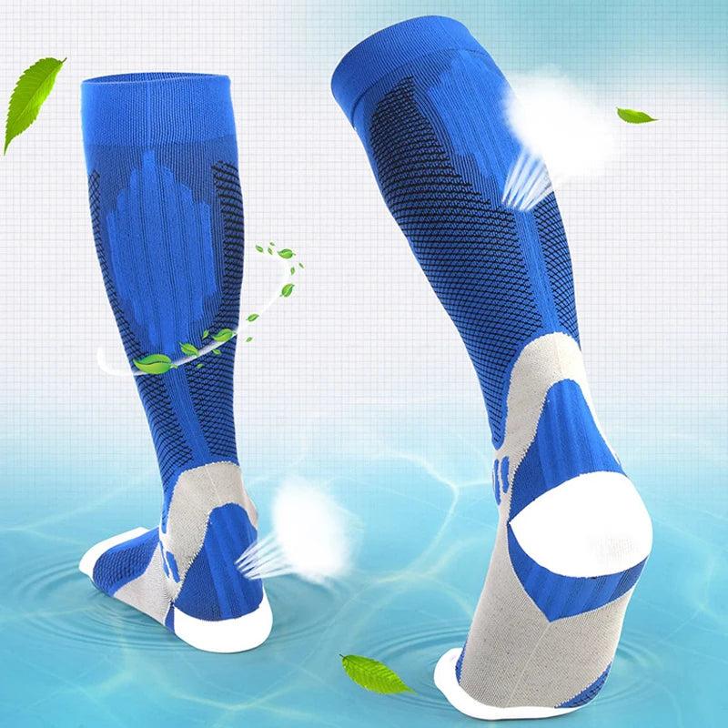 Compression Socks Medical Varicose Veins Nylon Medical Nursing Stockings Fit For Sports Black compression Socks For Anti Fatigue