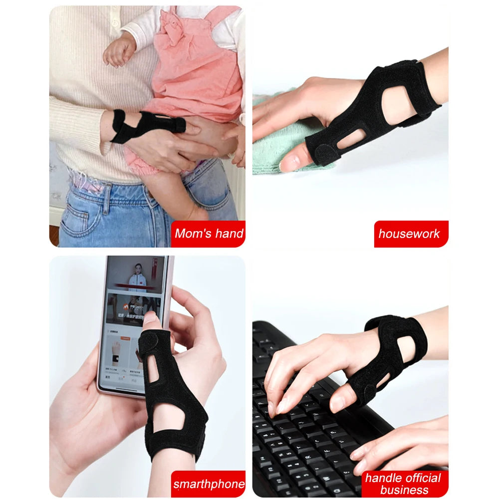 1Pcs Sprained Wrist Brace with Thumb Stabilizer Women Men Tendonitis Thumb Splint Arthriti Pain Thumb Brace Hand Trigger Finger