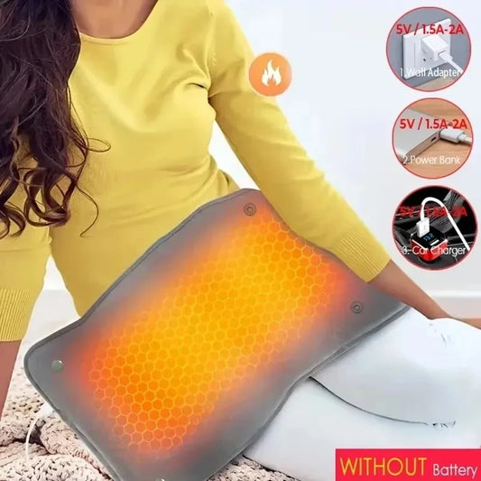 New Graphene Quick Heating Warming Pad with  USB Power Supply Office and Home Warming Handbags