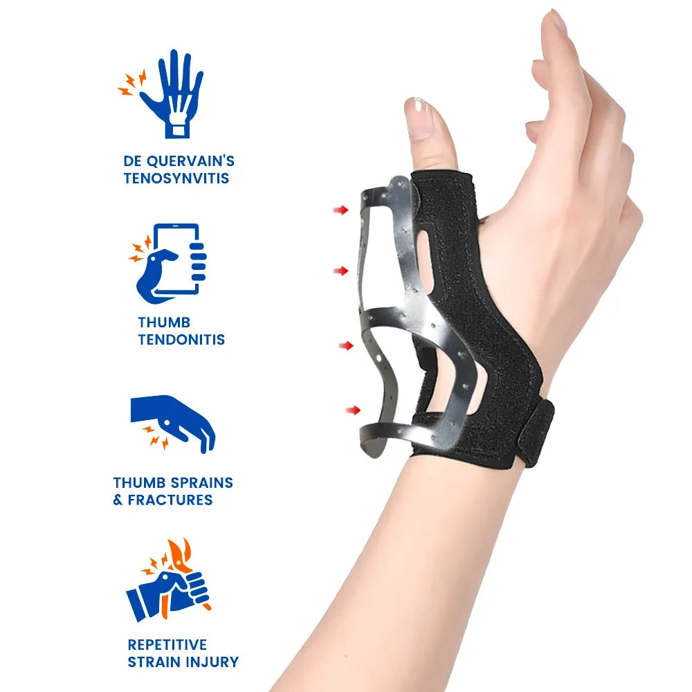 1Pcs Sprained Wrist Brace with Thumb Stabilizer Women Men Tendonitis Thumb Splint Arthriti Pain Thumb Brace Hand Trigger Finger