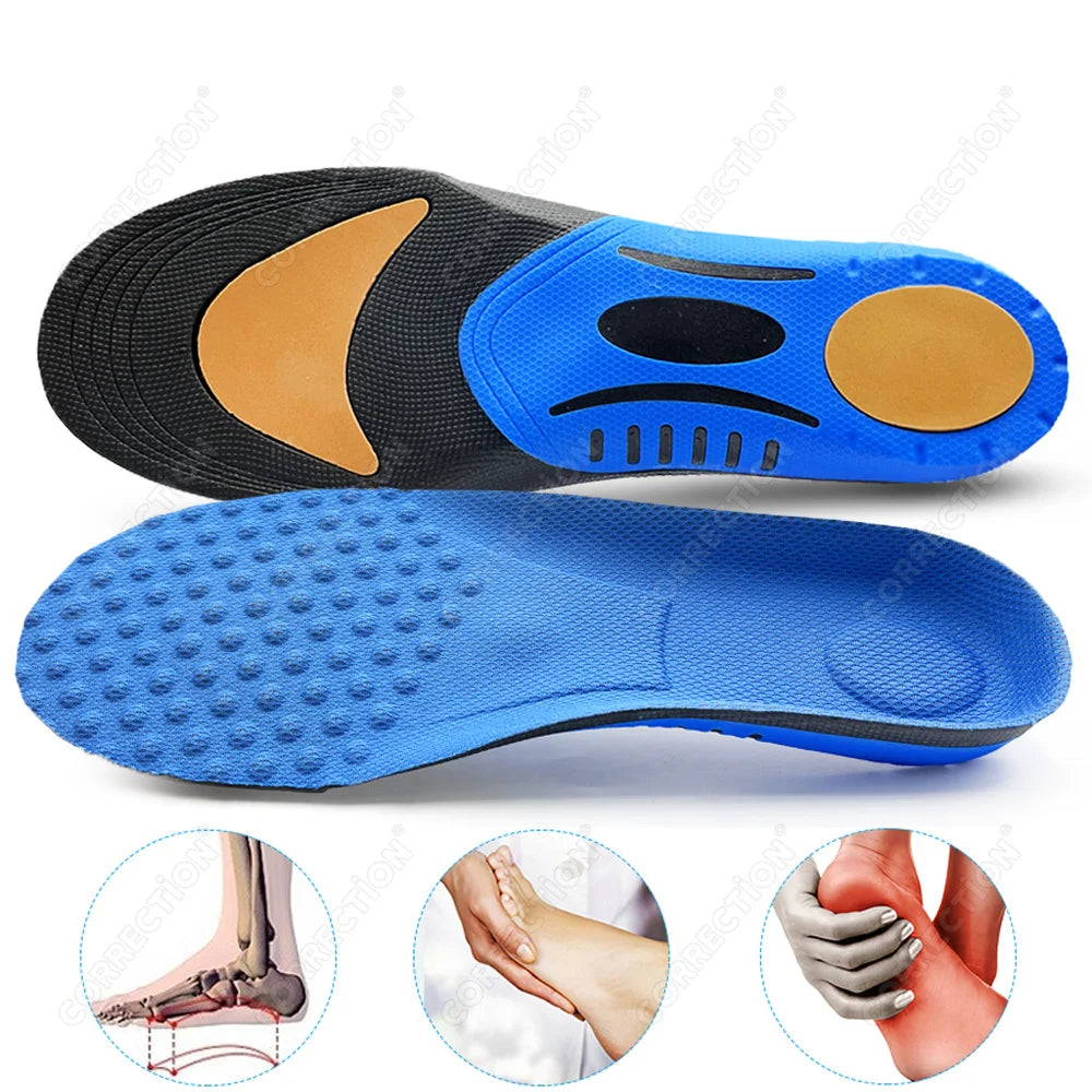 Best Orthotic Gel Insoles Orthopedic Flat Foot Health Sole Pad For Shoes Insert Arch Support Pad For Plantar fasciitis Unisex