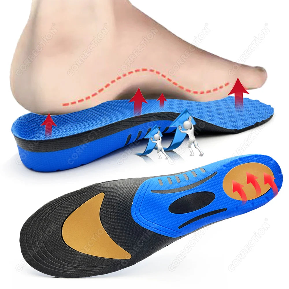 Best Orthotic Gel Insoles Orthopedic Flat Foot Health Sole Pad For Shoes Insert Arch Support Pad For Plantar fasciitis Unisex