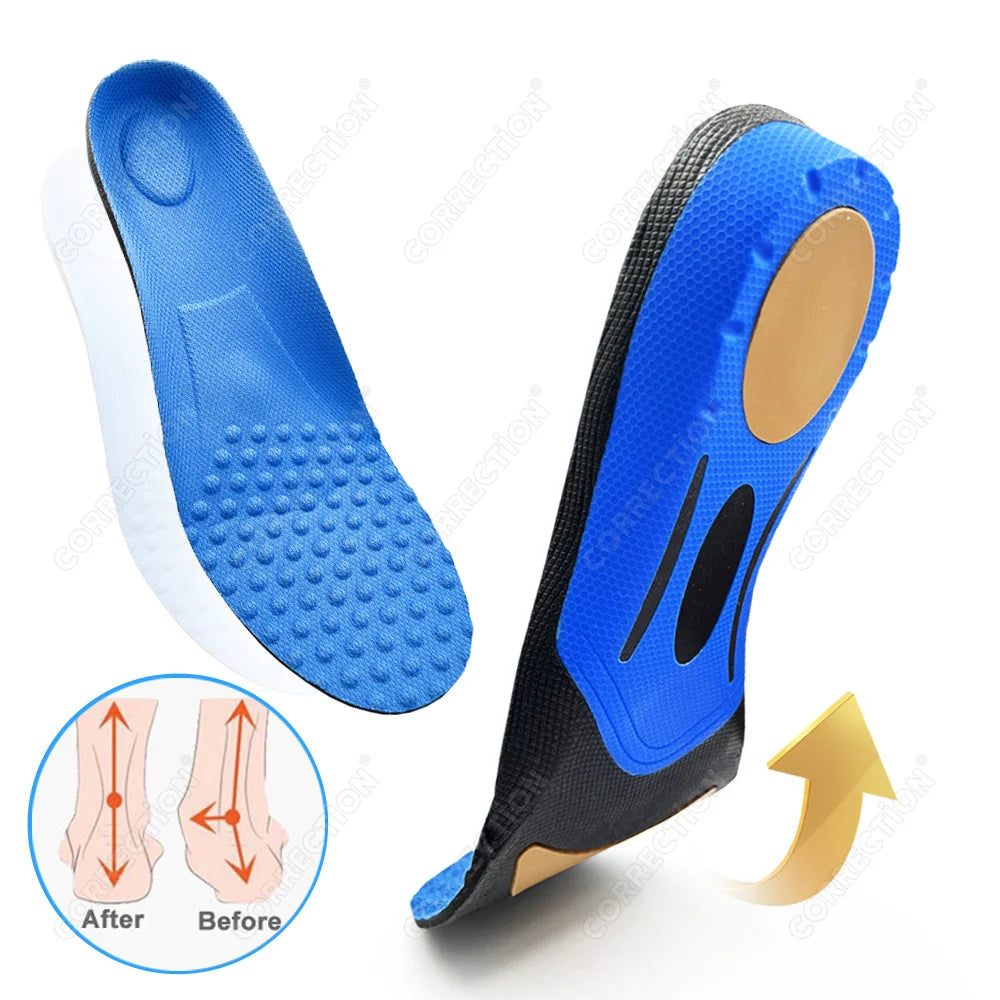 Best Orthotic Gel Insoles Orthopedic Flat Foot Health Sole Pad For Shoes Insert Arch Support Pad For Plantar fasciitis Unisex