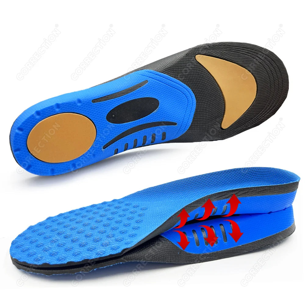 Best Orthotic Gel Insoles Orthopedic Flat Foot Health Sole Pad For Shoes Insert Arch Support Pad For Plantar fasciitis Unisex