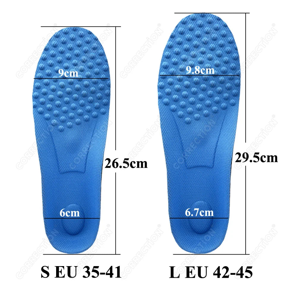 Best Orthotic Gel Insoles Orthopedic Flat Foot Health Sole Pad For Shoes Insert Arch Support Pad For Plantar fasciitis Unisex