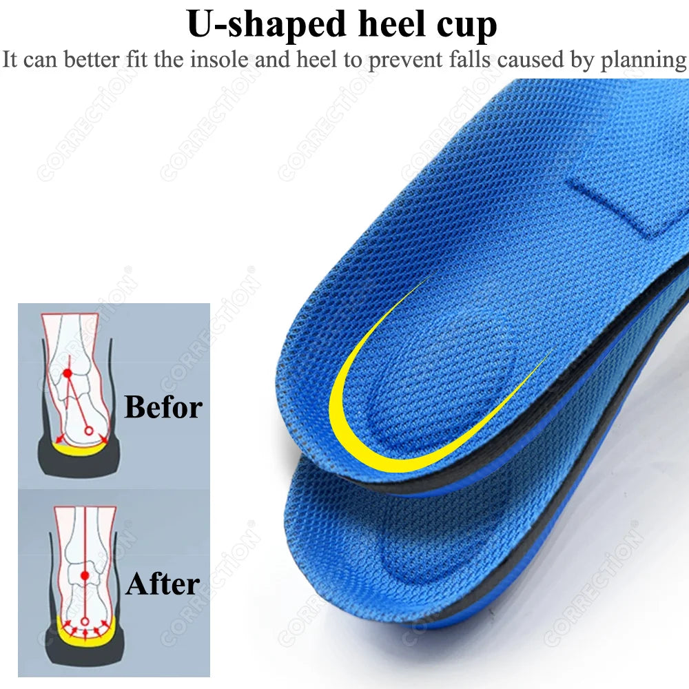 Best Orthotic Gel Insoles Orthopedic Flat Foot Health Sole Pad For Shoes Insert Arch Support Pad For Plantar fasciitis Unisex