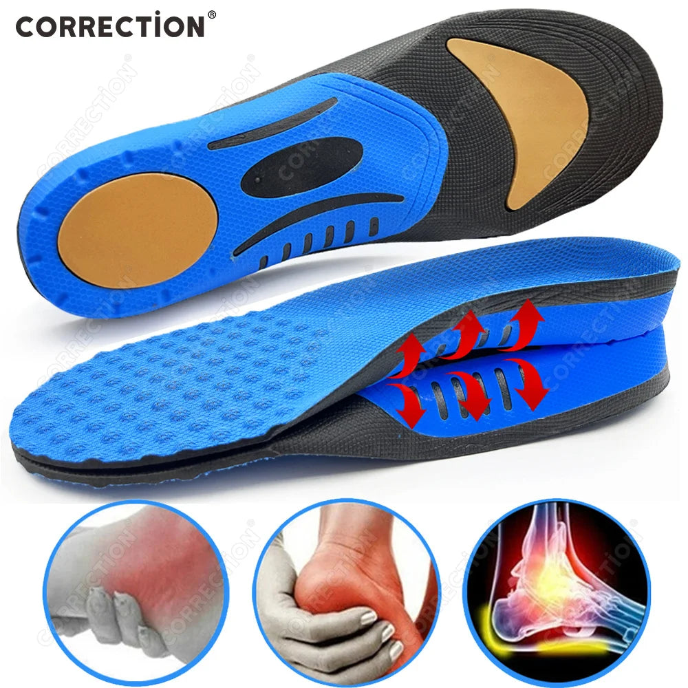 Best Orthotic Gel Insoles Orthopedic Flat Foot Health Sole Pad For Shoes Insert Arch Support Pad For Plantar fasciitis Unisex