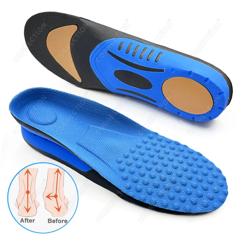 Best Orthotic Gel Insoles Orthopedic Flat Foot Health Sole Pad For Shoes Insert Arch Support Pad For Plantar fasciitis Unisex